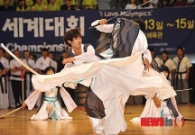 해동검도 세계대회 시범단 검무