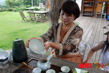 하동 차사랑회 차정혜 회장