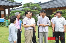 박준영 지사와 친환경 농업인들