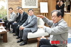 이지송 LH사장, GS건설 허명수 사장 등 건설사 CEO간담회