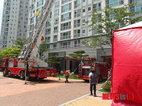 진주소방서 합동 소방훈련