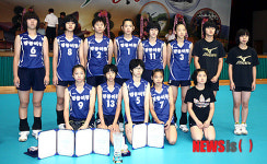 준우승 차지한 강릉여중