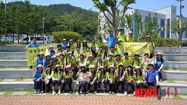 동수원중학교 나라사랑 국토순례단, 190.99㎞ 완주