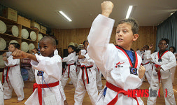 태권도로 금메달 딸래요!