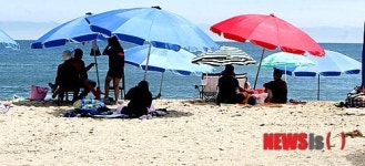 명파해변에서 휴가를 보내요~