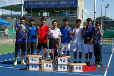 신갈중 제40회 소강배전국중고등테니스대회 남자중등부 우승