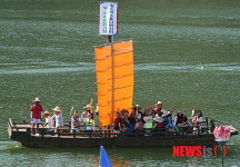 황포돗배타고 왔어요