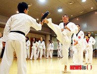 건국대 국제여름학교 외국인학생 태권도체험