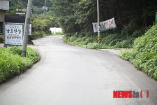 15년째 진척 없는 포천 고모~직동간 도로