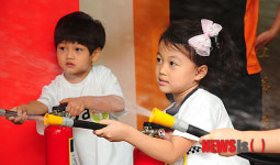 어린이 소방안전체험교실 체험