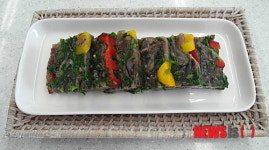 홍어 껍질 웰빙 향토음식 묵으로 변신