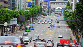 한산한 남부순환도로