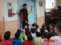 소방안전교육 실시하는 은평소방서