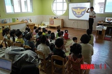 부평경찰서, 소담어린이집 원생 교통안전 교육