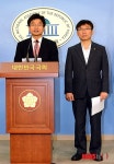 통합진보당 민병렬 대표 직무대행 기자회견