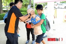 안전재능 나눔마당 체험하는 주민들