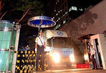 세종시로 이동 하는 차량들