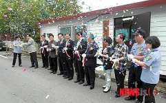 전주 덕진 인후2동 자율방범대 1초소 준공