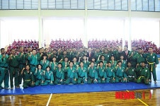 영동대 용무도시범단 인도네시아 순회 시범