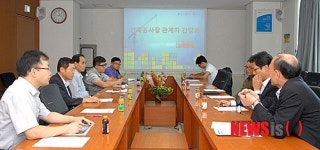 용산소방서, 건축공사장 관계자 간담회 개최