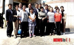 삼척경찰 추석 맞아 새터민 격려