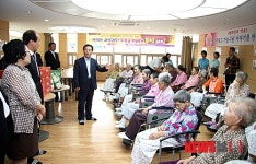 무주군 반딧불 기관장회 위문행사