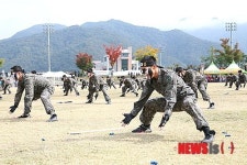 용화축전 702특공연대 무술시범