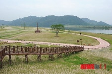 4대강 새물결 사진전-낙동강 19공구 남지지구 전망데크 자전거길