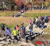 특전사장병과 함께 걸은 하남시 위례강변길