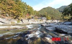 [기획-休, 그곳에 가면](30) 산성과 계곡이 어울어진 건흥산