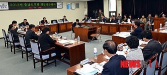 충남도의회, 공주시 행정사무감사