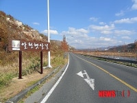 경주 알천 햇살길