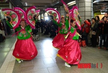 한국 전통무용, 지하철역에서 즐겨요