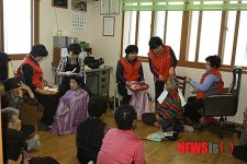 명진한마음봉사회, 섬마을 봉사