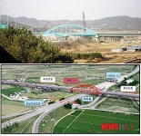 호남고속철 대흥고가 강아치교 거치 성공