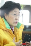 춘천, 한명숙 前 총리 한국노총 간담회