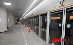 개통 앞둔 분당선 연장 2단계 구간