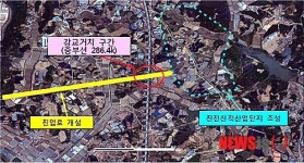 중부고속도 신월육교 강교 설치공사 교통 통제
