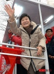손 흔드는 박근혜 대선후보