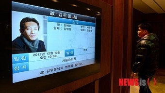朴 유세수행 교통사고, 김우동 팀장 사망