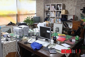 새누리당 불법 선거 운동 추정 사무실 내부
