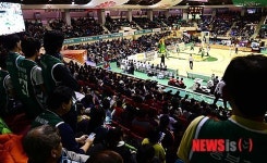 원주 동부 100관중 돌파