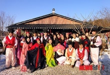 한국 전통 문화 체험했어요