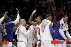 [NBA]뉴욕, 샌안토니오 연승 행진에 '제동'