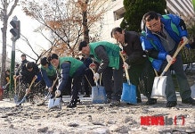 서초구 빙판길 제거 대작전