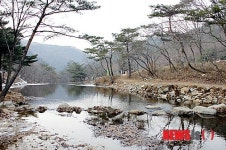 용현휴양림 계곡