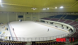 용평돔체육관 대회 준비 작업