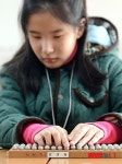 주산으로 문제 푸는 시각장애학생