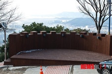 보령 옥마산 전망대 인근에 작은 공연장 조성