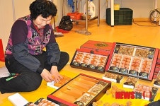 불티나게 팔리는 영동곶감